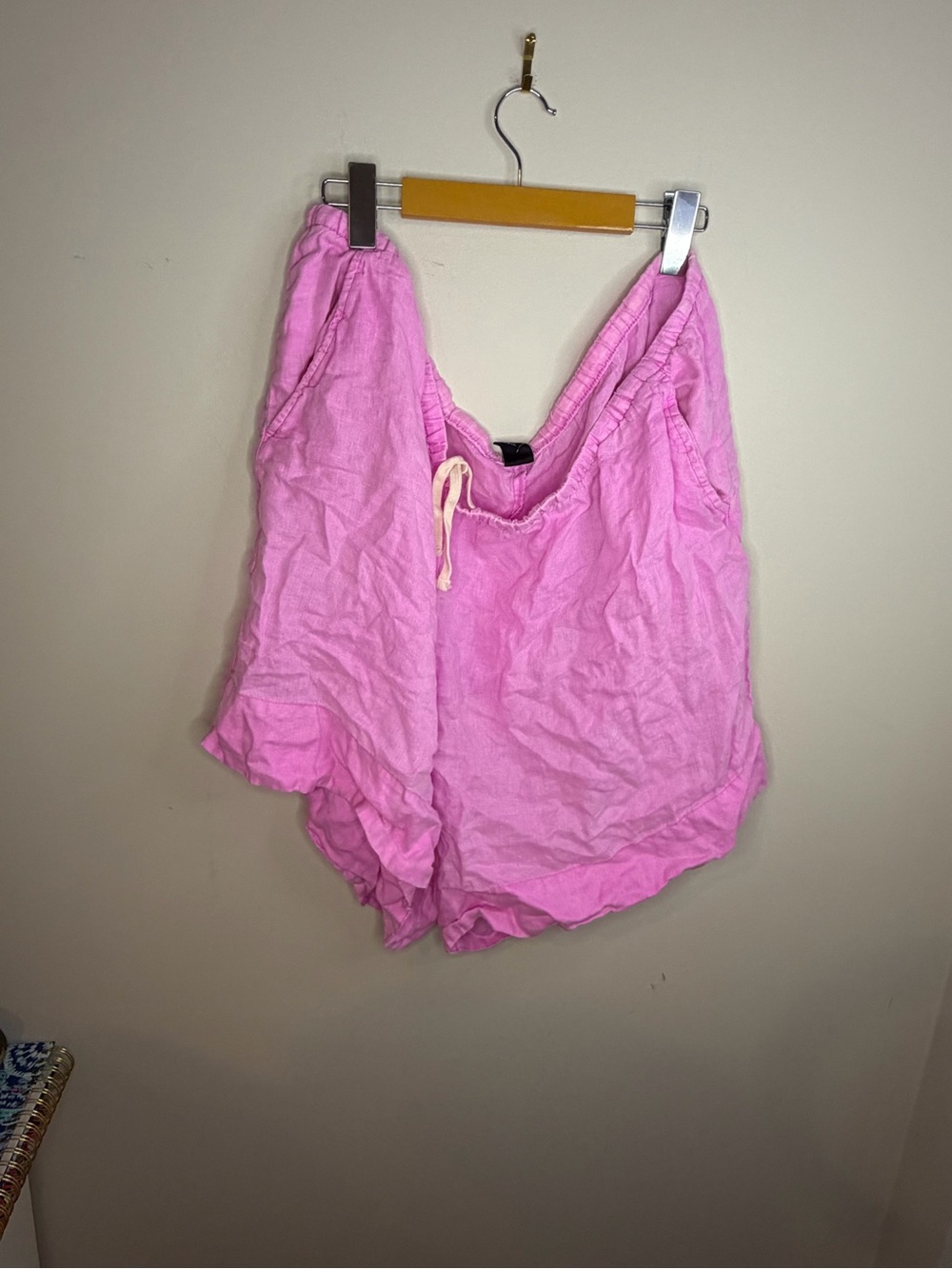 Pink linen GAP shorts XXL